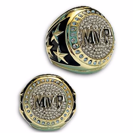 MVP Championship Bling Ring Gold