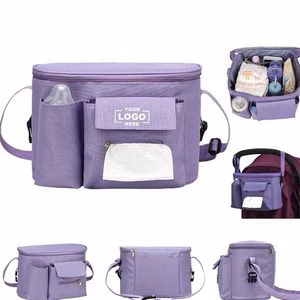 Nylon Stroller Organizer Shoulder Bag