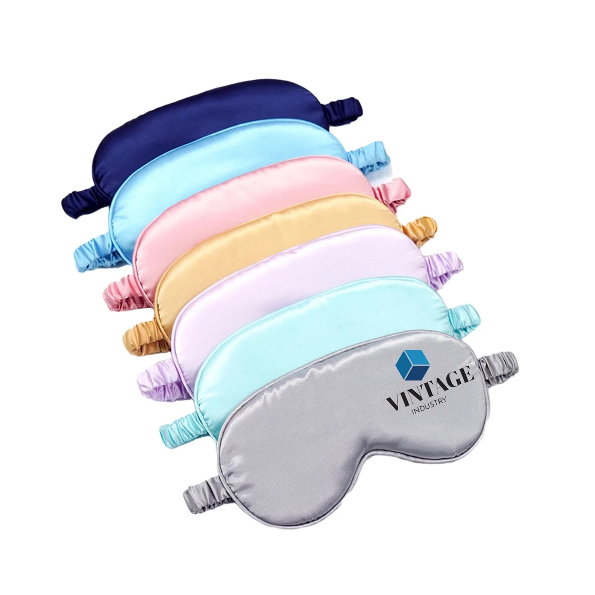 Soft Imitated Silk Eye Mask Blindfold 1