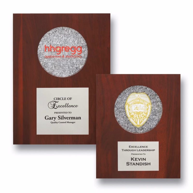 Mica Plaque - Round