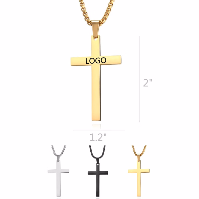 Cross Neckless Stianless Steel