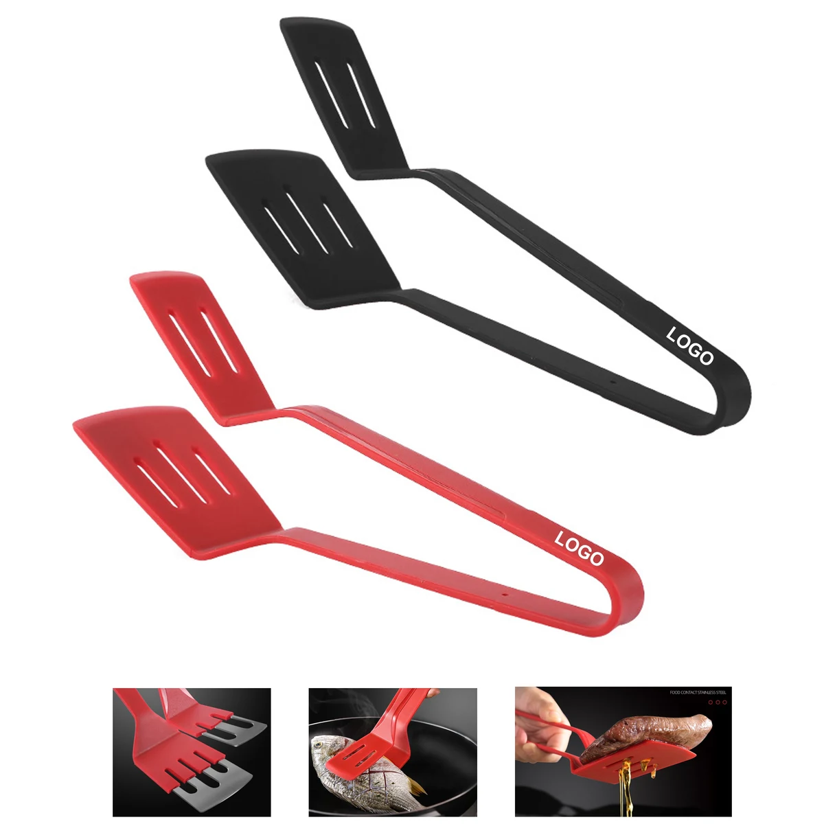 Silicone Kitchen Tongs (direct import) 1