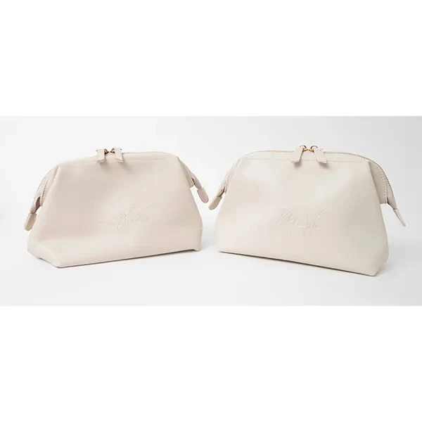 Vegan Leather Wire Framed Travel Case 1
