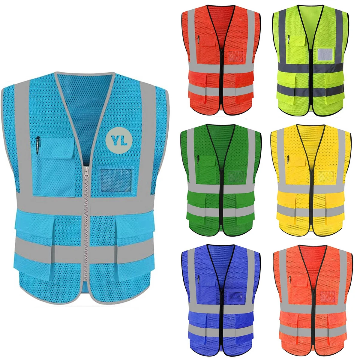 High Visibility Reflective Safety Vest 1