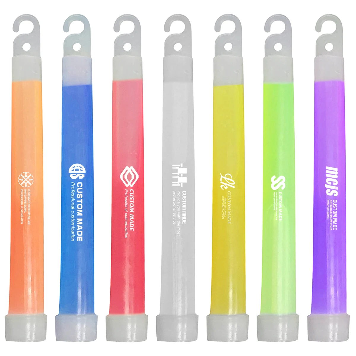 Disposable 6" Multi-Color Glow Stick 1