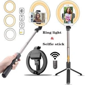 3 In 1 Selfie Stick Tripod With Phone Holder 1