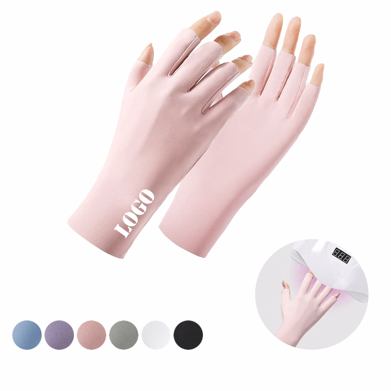 Nail Enhancement UV Resistant Ice Silk Gloves