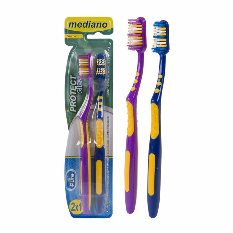 Adult Toothbrushes - 2 Pack Assorted