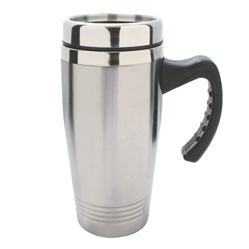16oz Double Wall Stainless Steel Tumbler with Handle 1