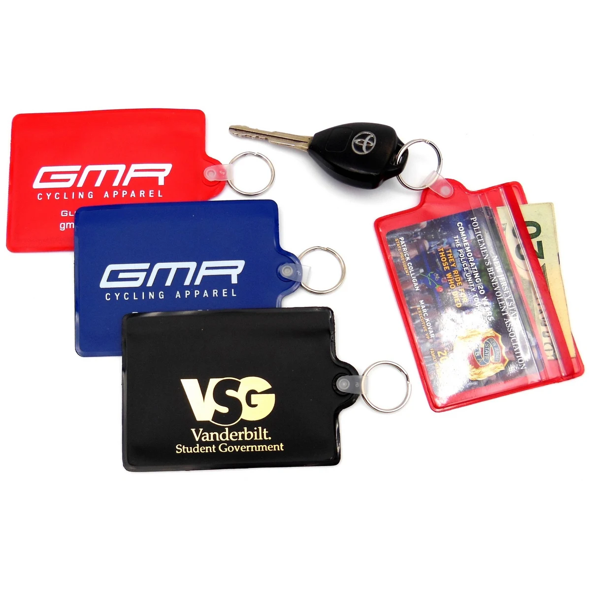 Ziplock Key & Card Cases 1