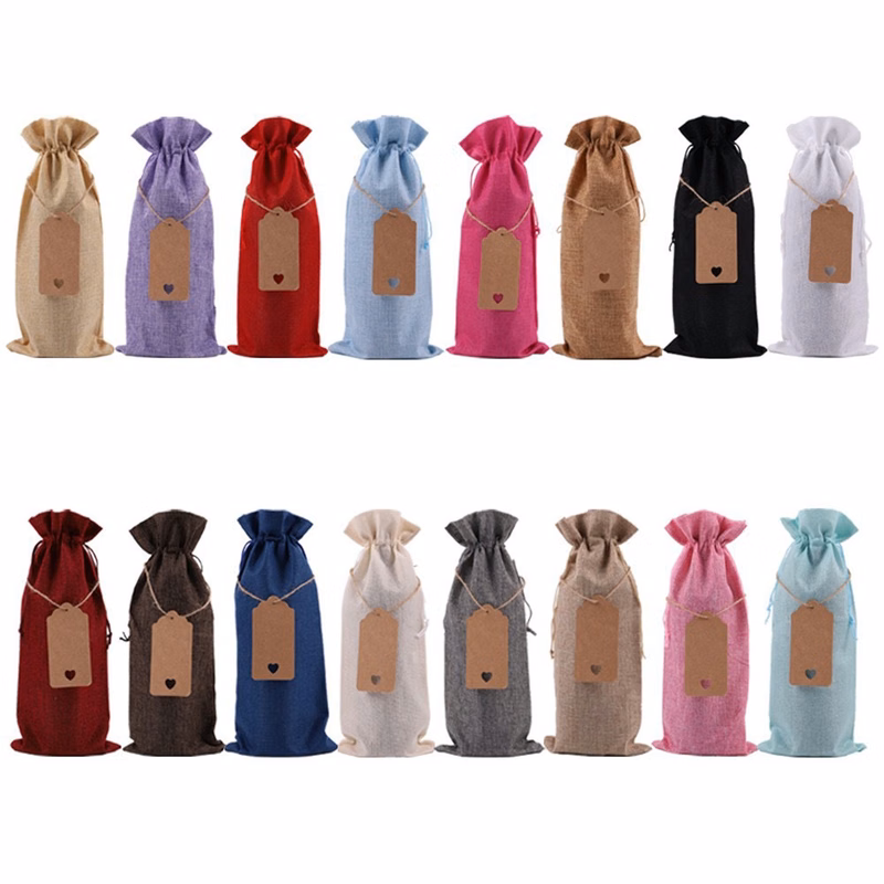 Burlap Wine Sack