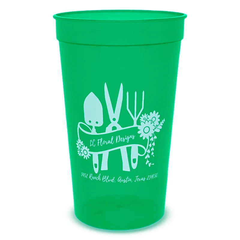 22oz Translucent Stadium Cups 1