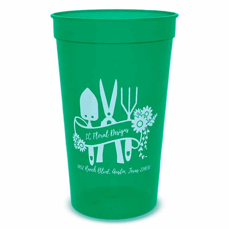 22oz Translucent Stadium Cups