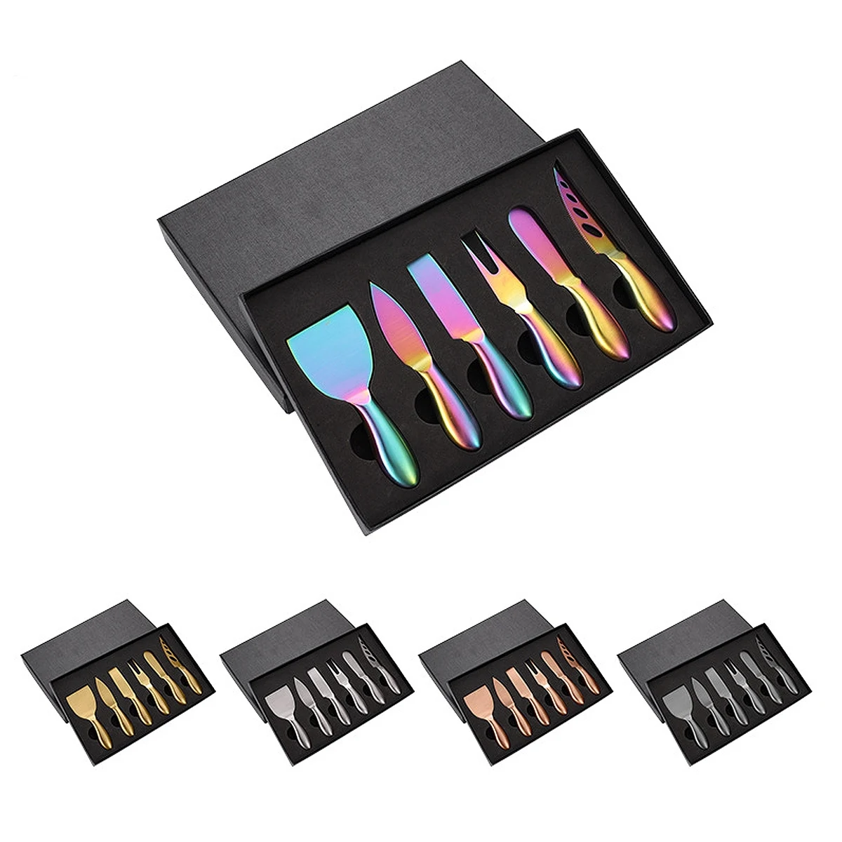 Stainless Steel Cheese Knives Set 1