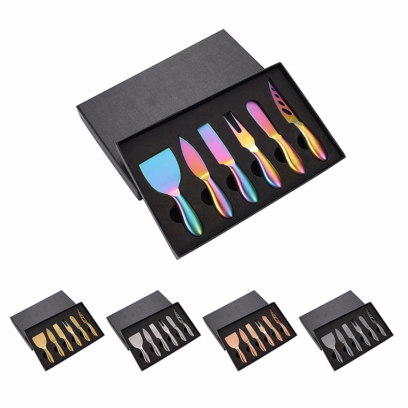 Stainless Steel Cheese Knives Set