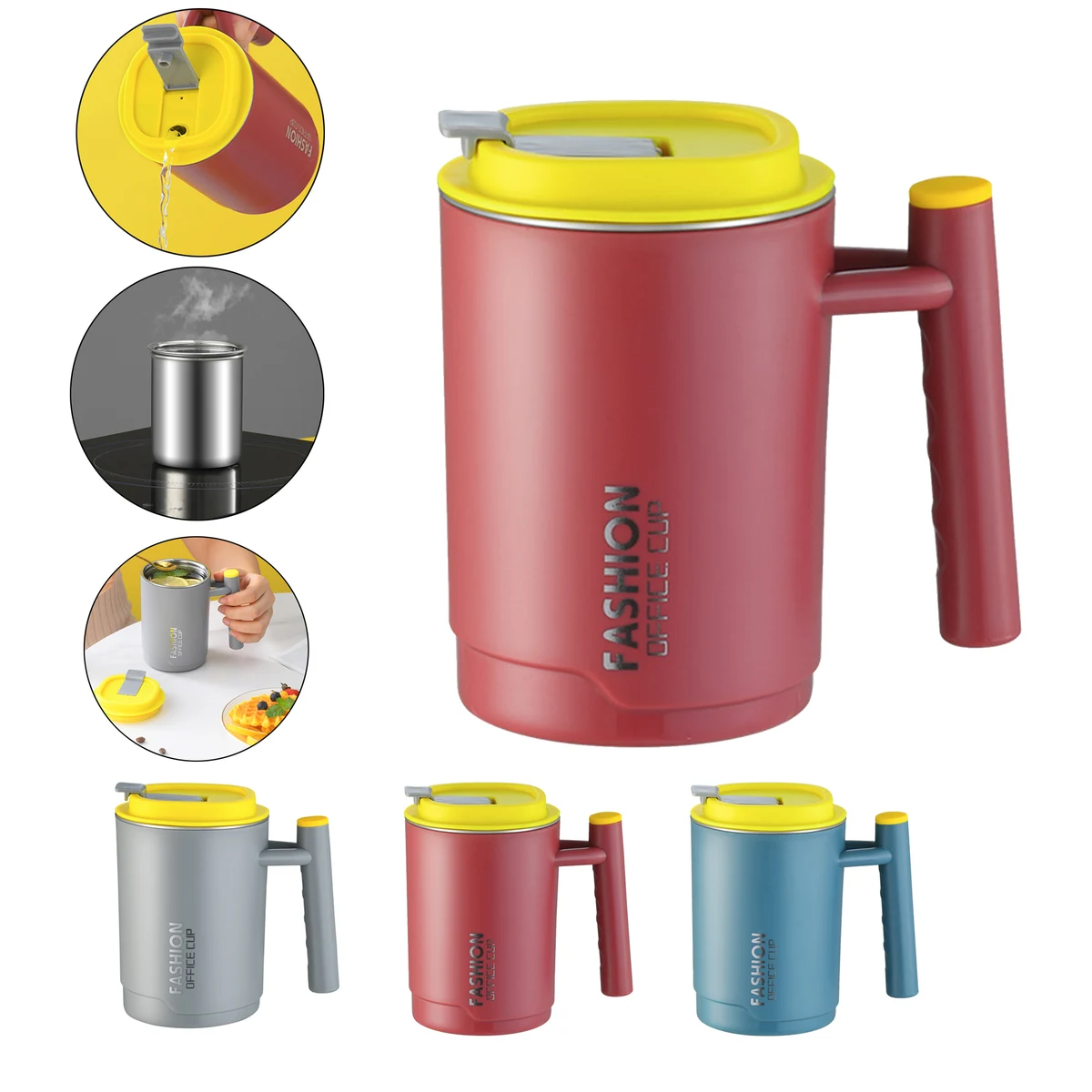 15oz Insulated Stainless Steel Coffee Tumbler 1