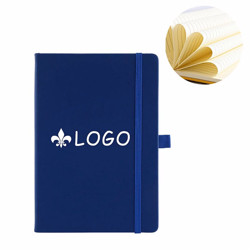 Strap Notebook With Pen Insert A5