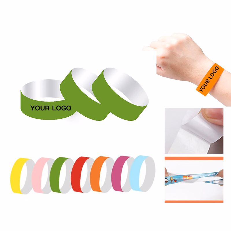 Durable Tyvek Wristbands for Festivals and Concerts