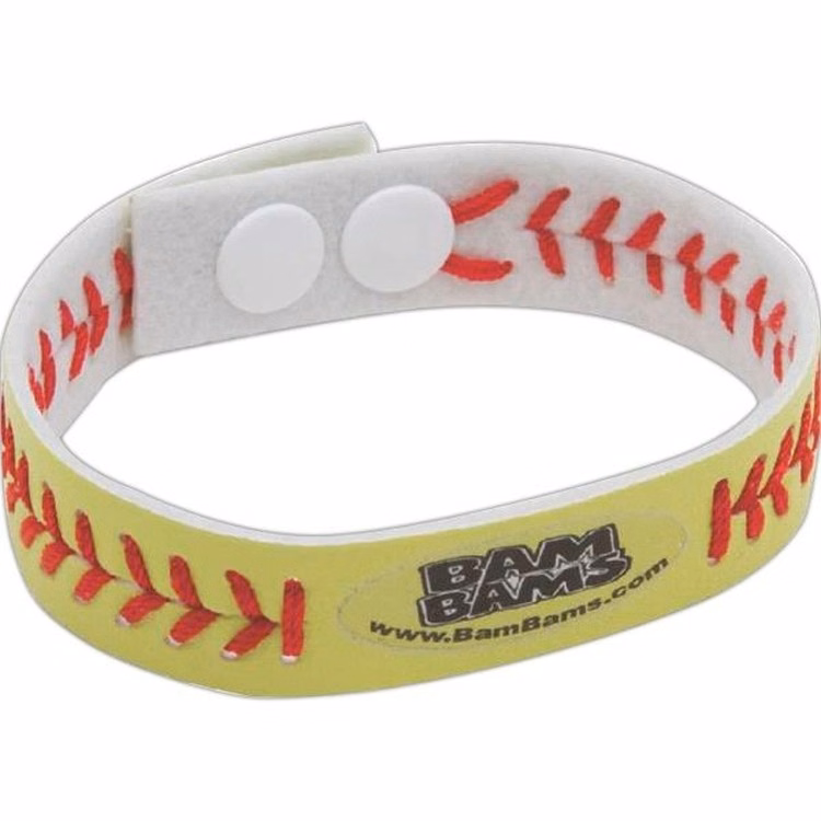 Softball Sports Bracelet (Laser Etched)