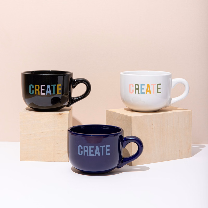 LATTE CERAMIC MUG 16 OZ.