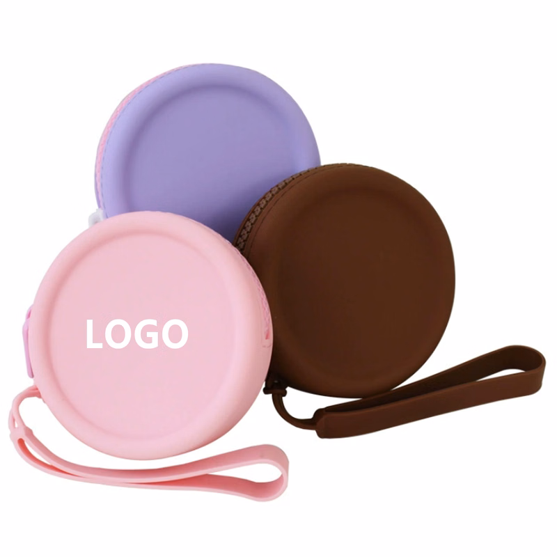 Round Silicone Coin Purse