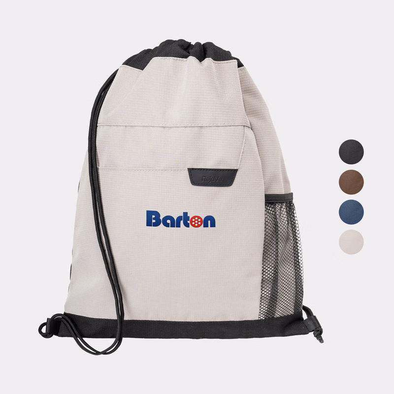 RejuVe® ROVE Recycled Heather Modern Executive Drawstring Bag