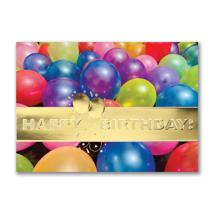 Balloon Overload Birthday Card 1