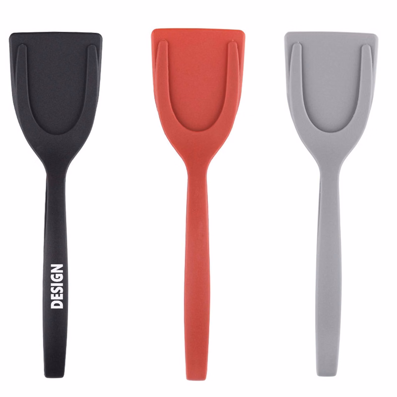 2 in 1 Grip and Flip Spatula Tongs Spatulas