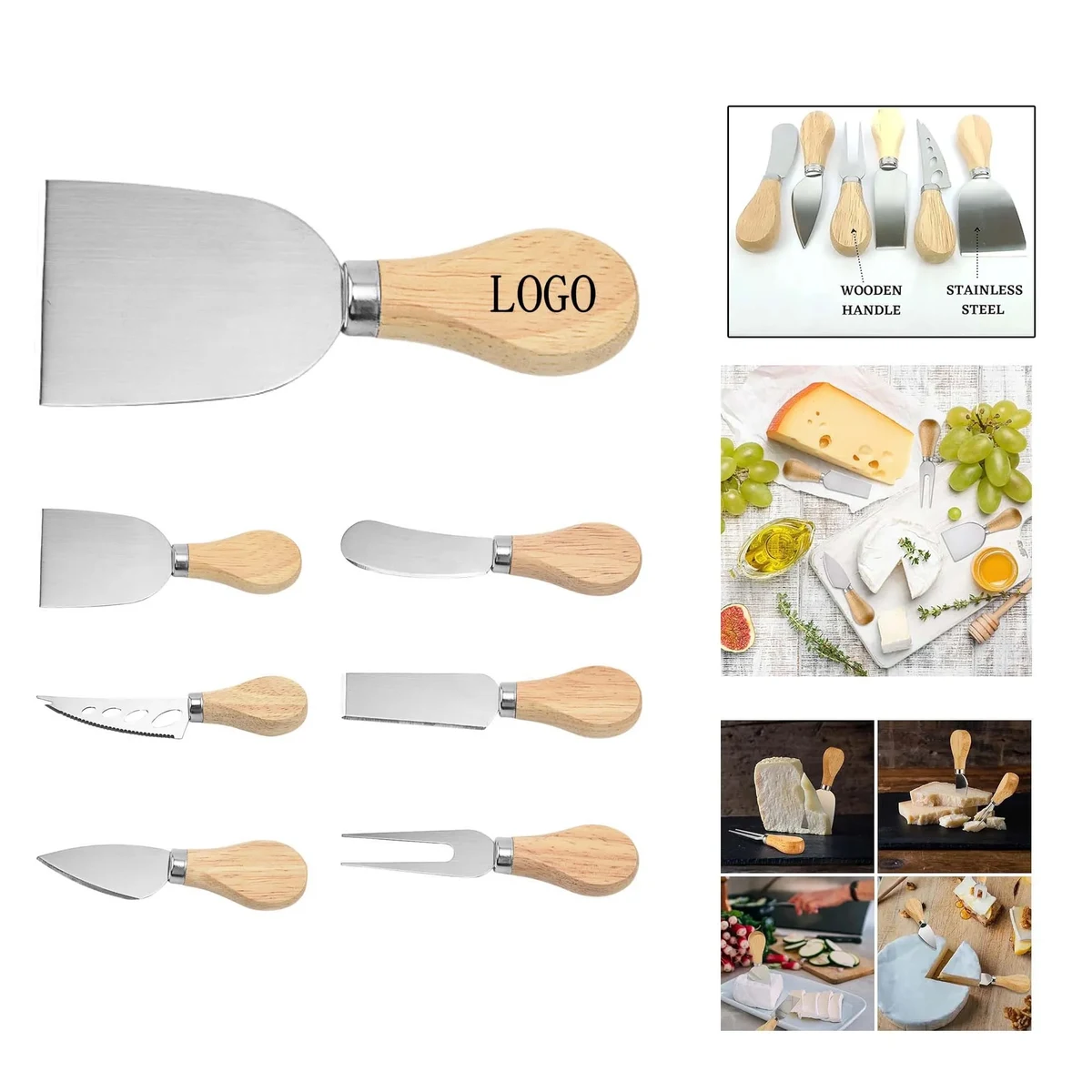 Stainless Steel Cheese Knife 1