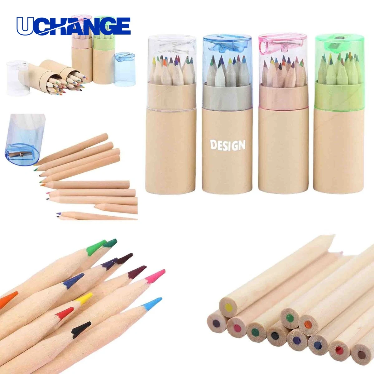 Drawing Colored Pencil Set with Sharpener 1