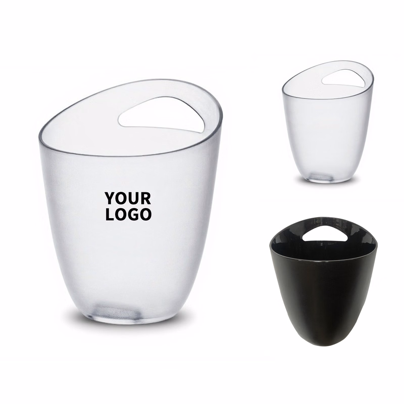Clear Beverage Chill Bucket 3.5 Liter 7.5" x 4" x 9.7"