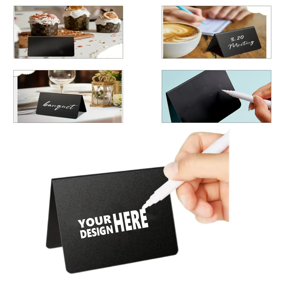 PVC Mini Chalkboard Menu Board 1