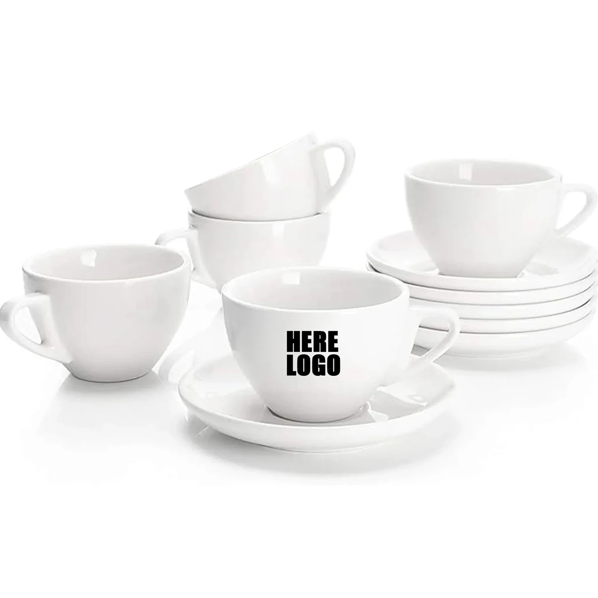 6.8 OZ Baked Coffee Cup 1