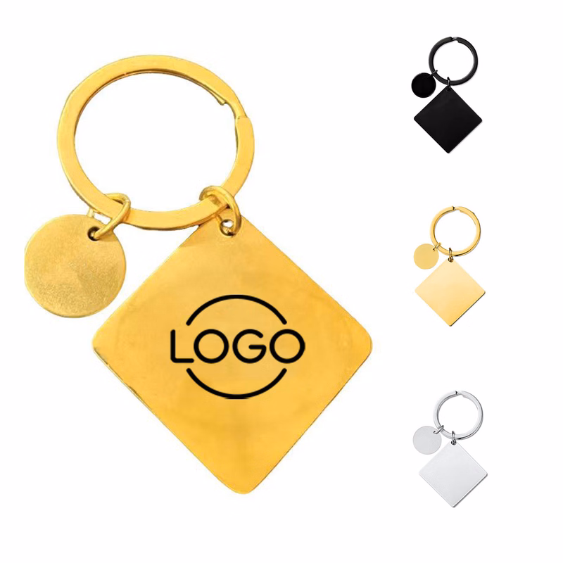 Twin Metal Keychains