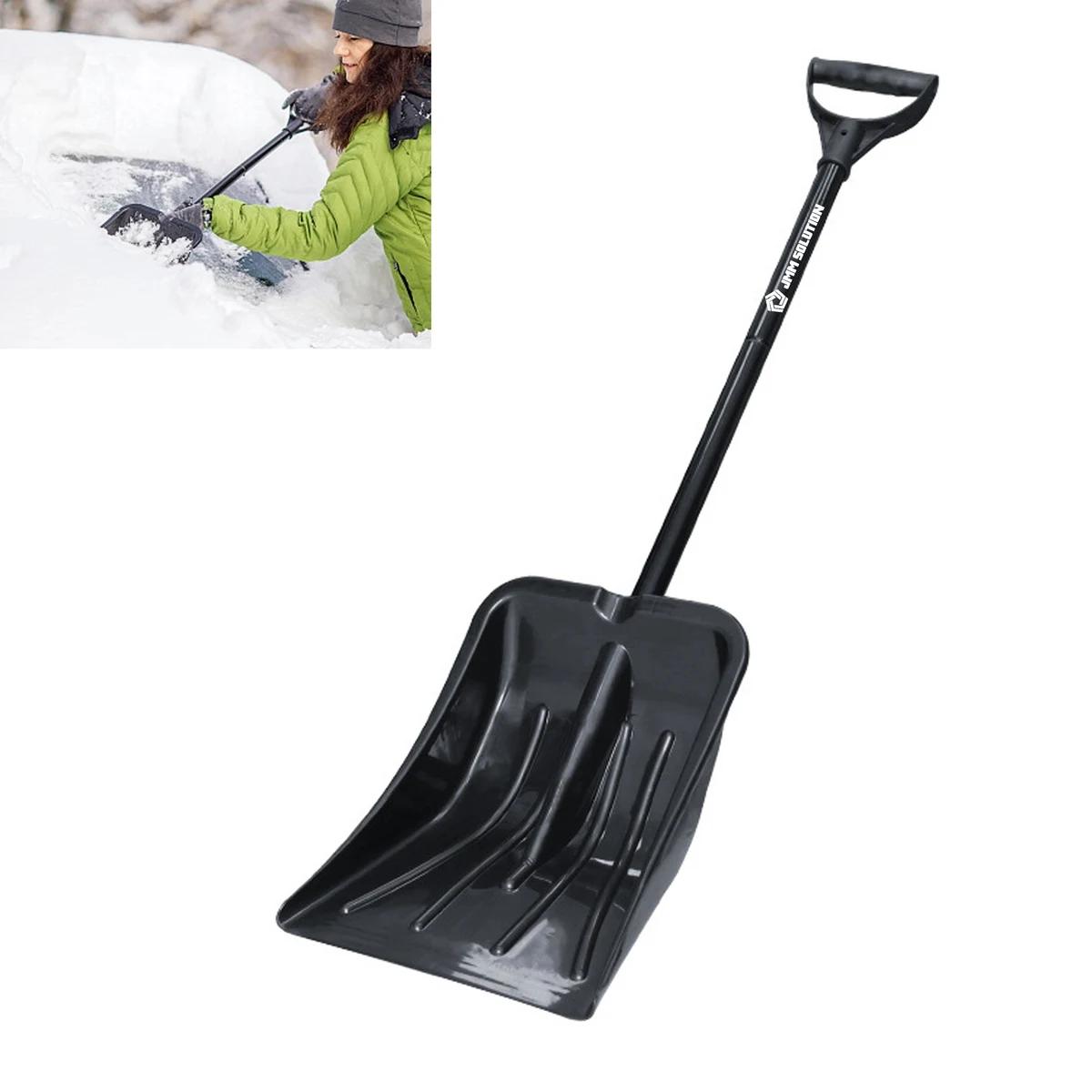 Detachable Folding Snow Shovel 1