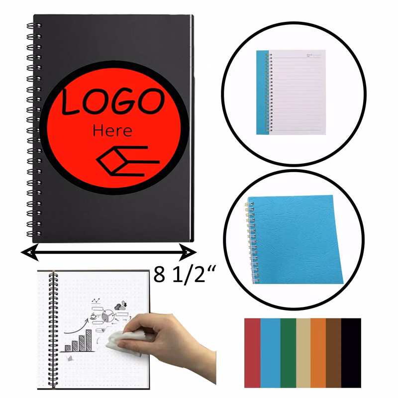 Reusable Erasable Notebook Spiral A4