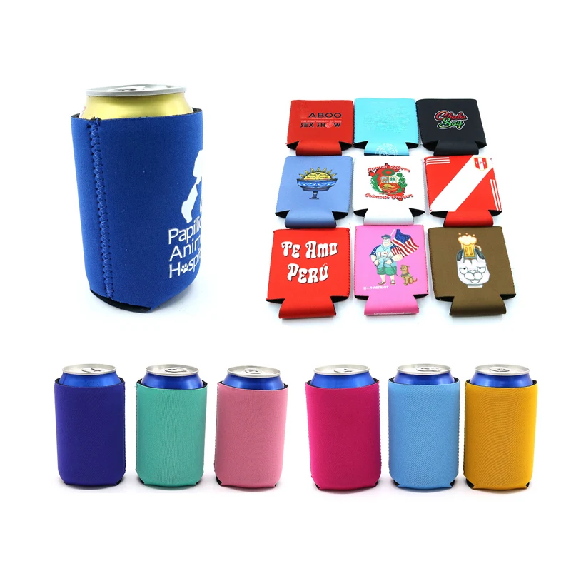 Can & Bottle & Cup Sleeve Insulation Cover Sleeve, custom koozie with logo imprint 1