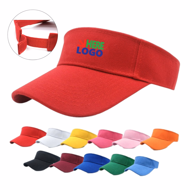 Customizable Outdoor Pure Cotton Empty Top Sun Cap