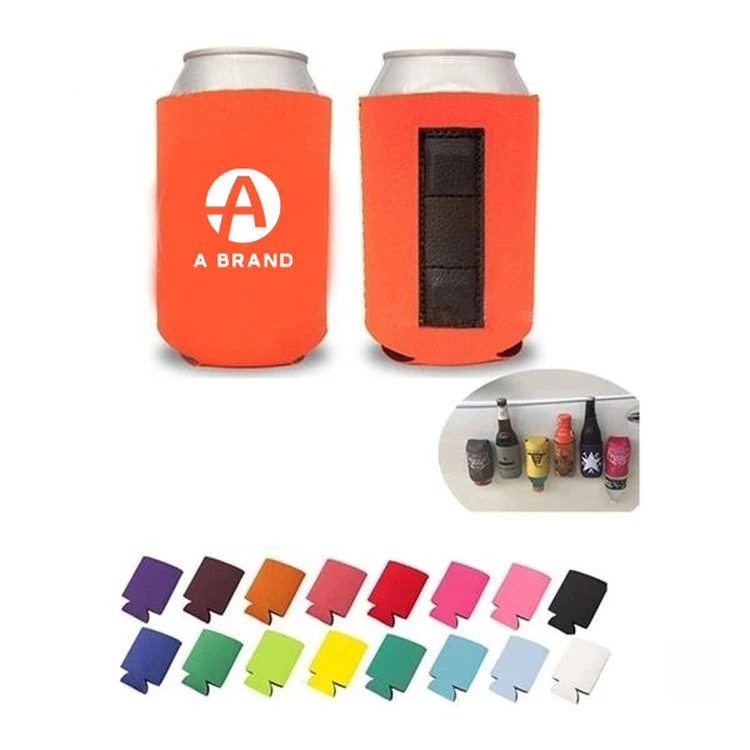 Magnetic Neoprene Can Holder with Logo 1