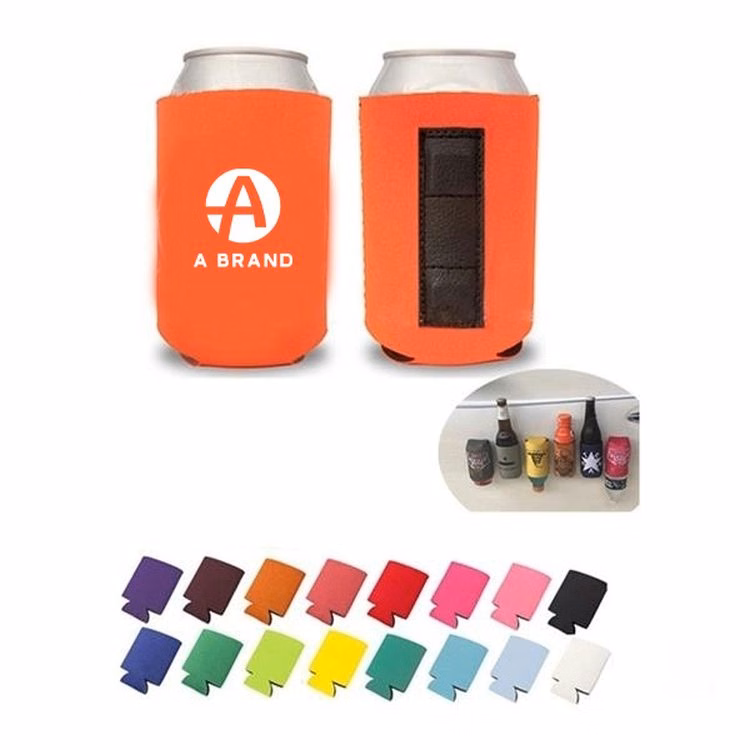 Magnetic Neoprene Can Holder with Logo