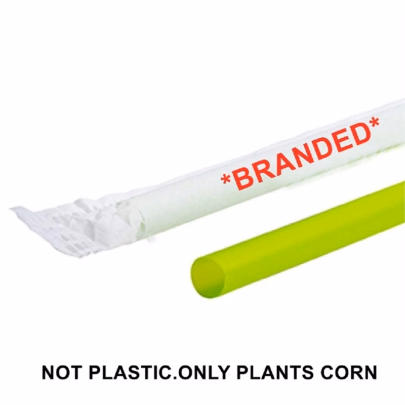 Biodegradable Corn Starch Straw
