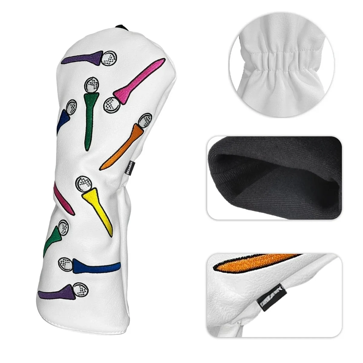 Golf Leather Driver Head Covers 1