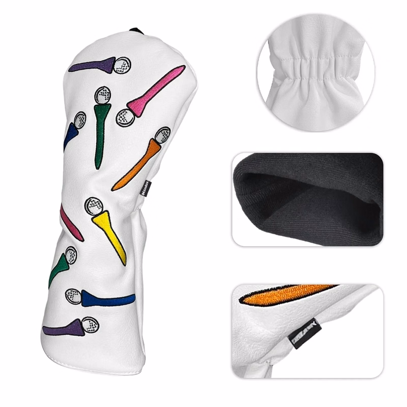 Golf Leather Driver Head Covers