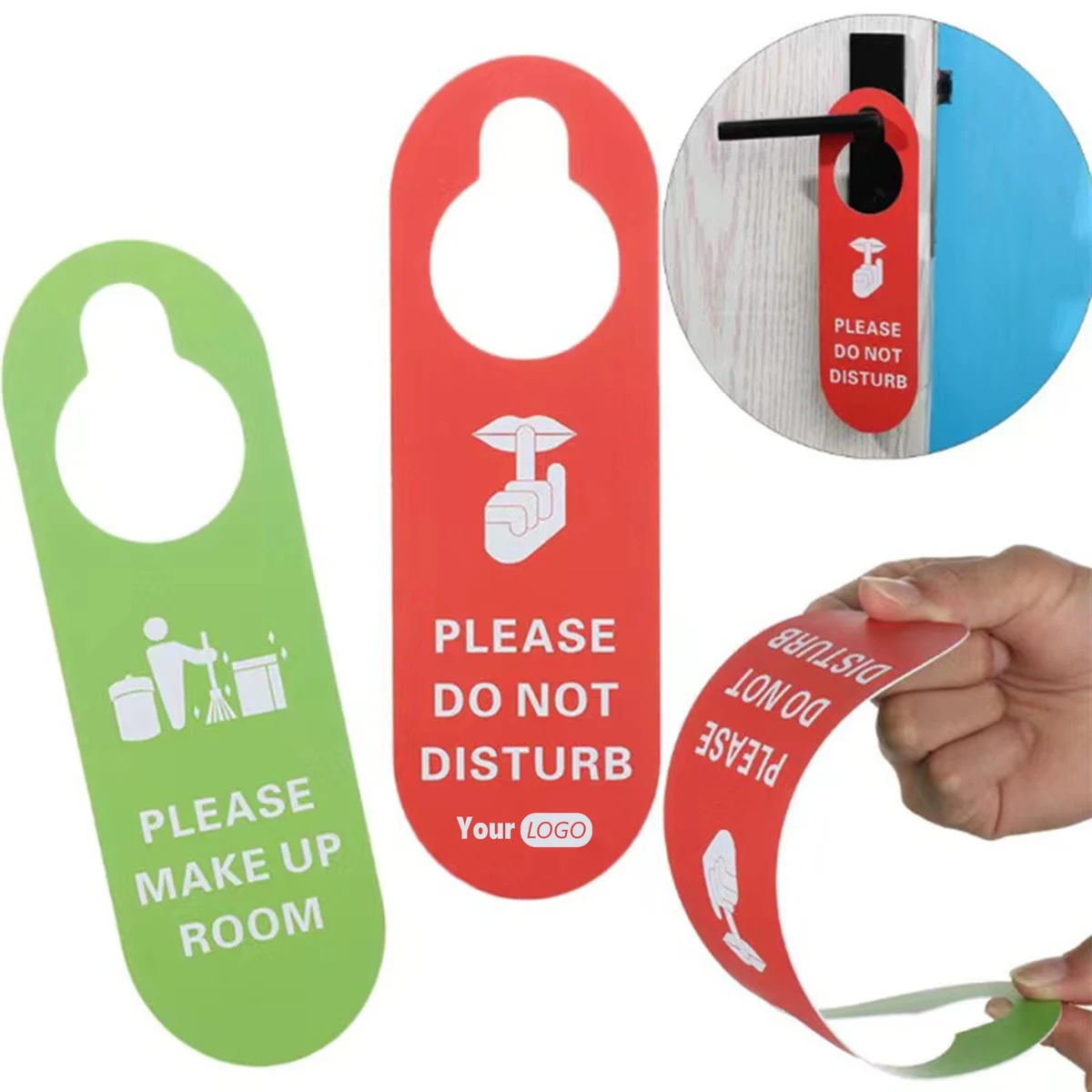Acrylic Plastic Custom Door Hanger 1