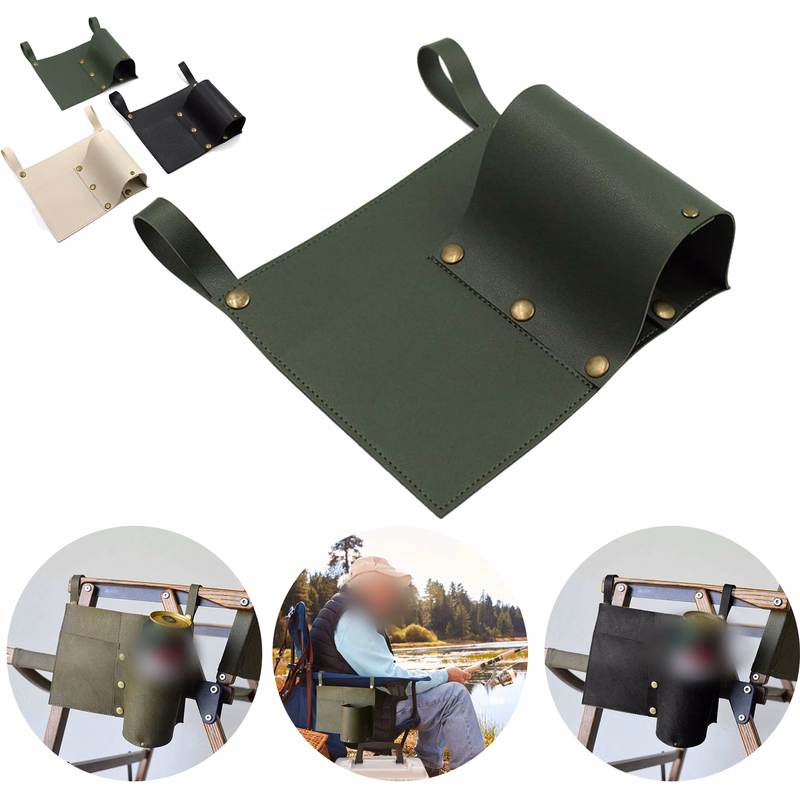 Beach Chair Armrest Storage Bag