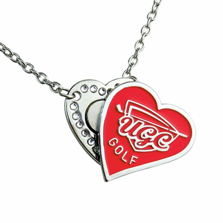 Heart Magnetic Golf Necklace