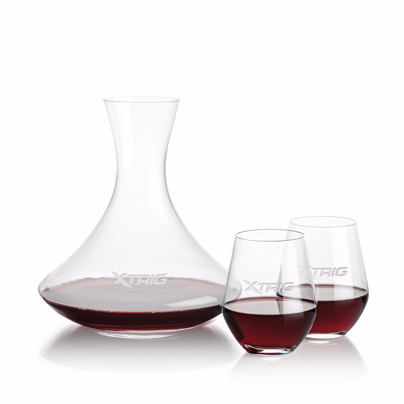 Senderwood Carafe & Reina Stemless Wine