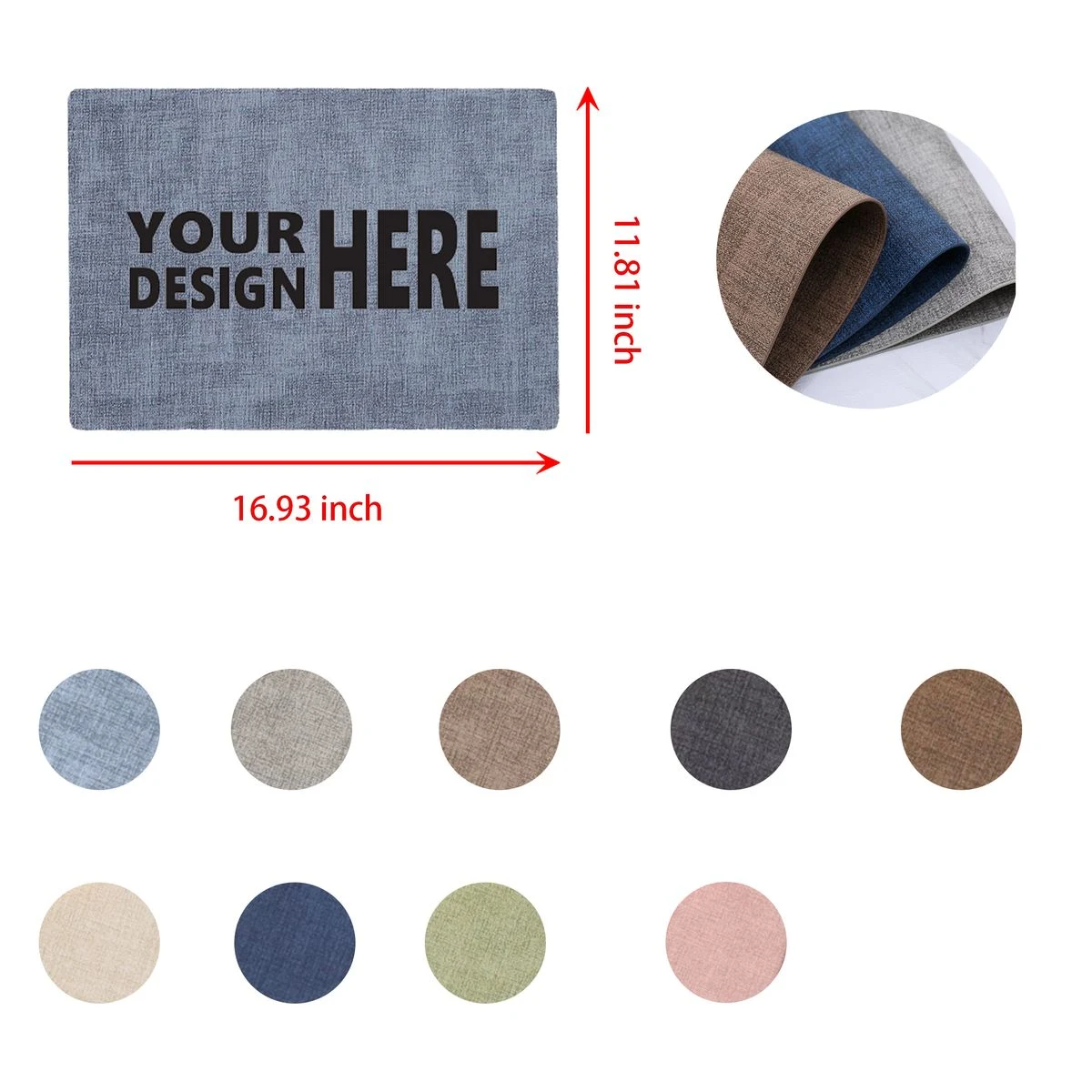 Heat-Resistant, Non-Slip Table Mats 1