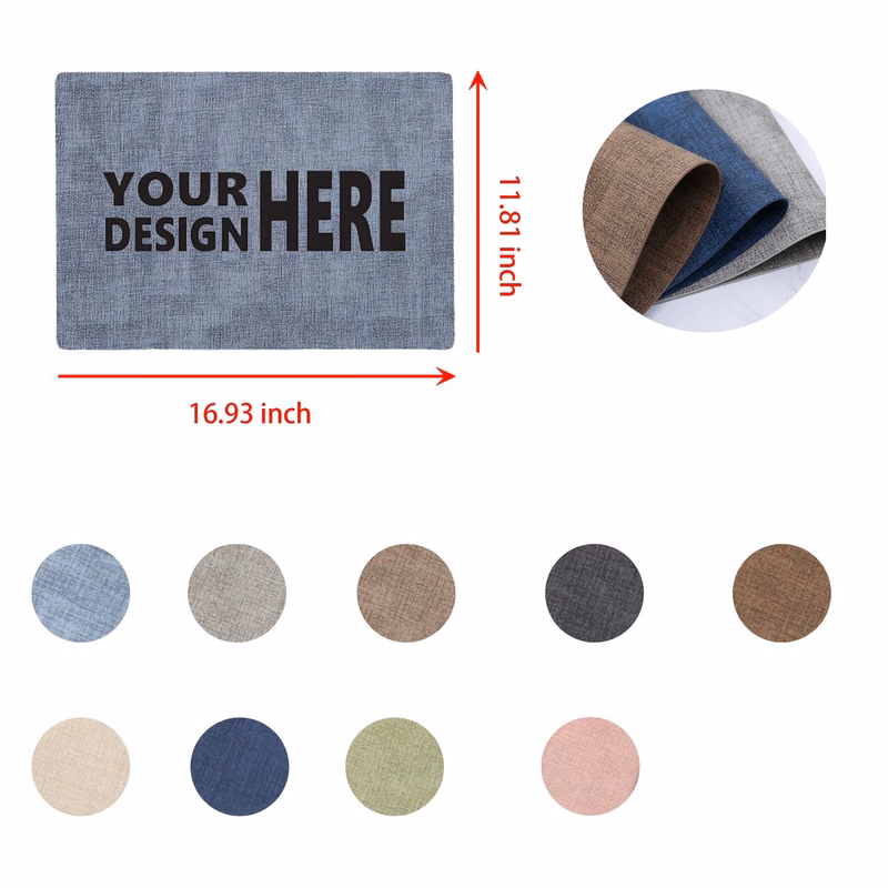 Heat-Resistant, Non-Slip Table Mats