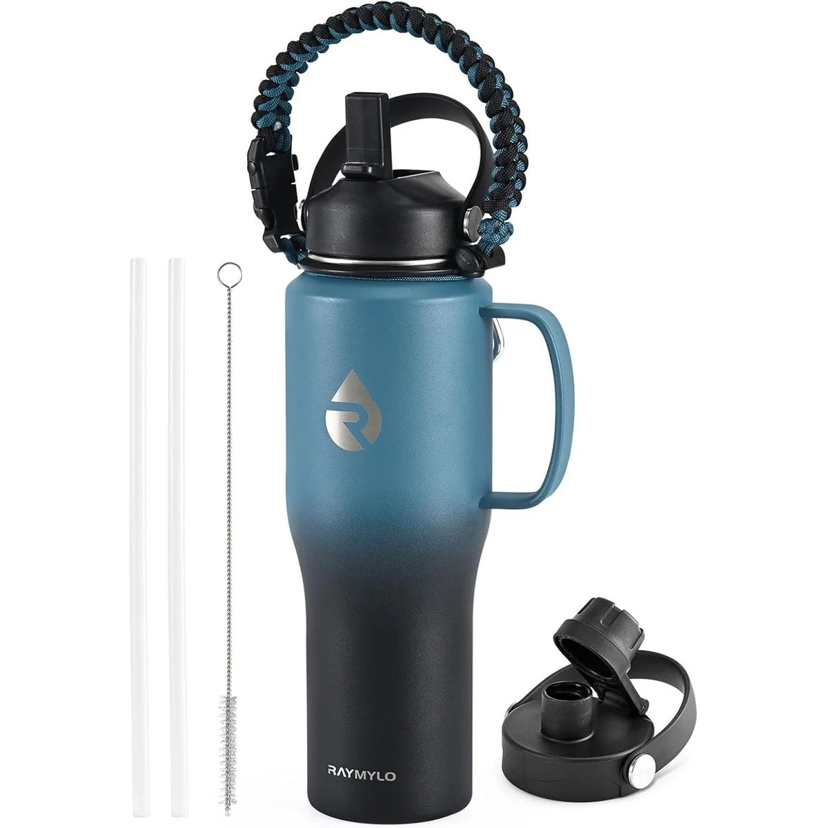 32oz Stainless Steel Water Bottle (Cold for 48 Hrs, Hot for 24 Hrs), Triple Wall Vacuum Insulated, custom water bottle with logo imprint 1